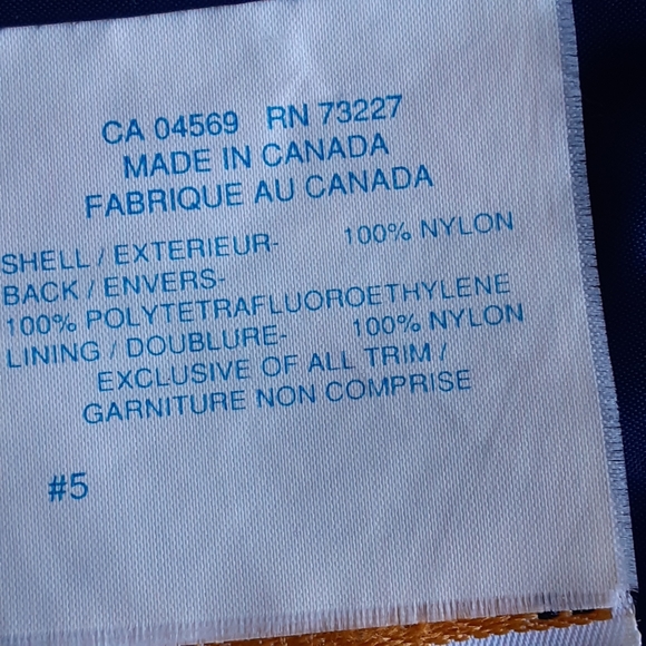Far West CANADA GORE-TEX Windbreaker Size Hommes Petit* - Picture 7 of 16